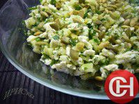 Огуречно-яичный салат