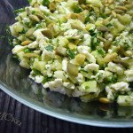 Огуречно-яичный салат